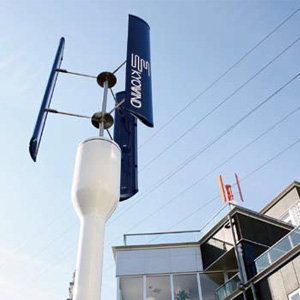 垂直軸直線翼型風力発電機「KYOWIND」